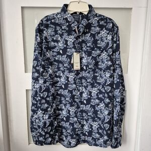 NWT Mens International Report Shirt Size L Slim Fit